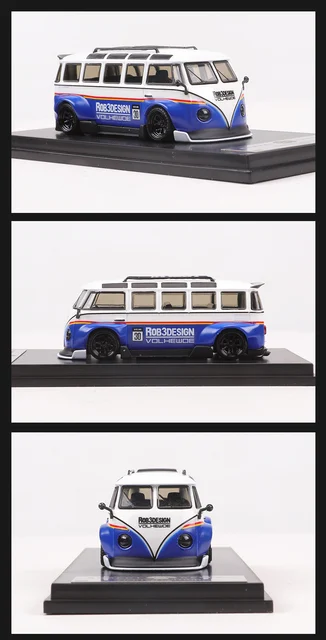 ミニカー 1/18 Widebody VW Bus JPS RWB 1/18 Rob3artdesign