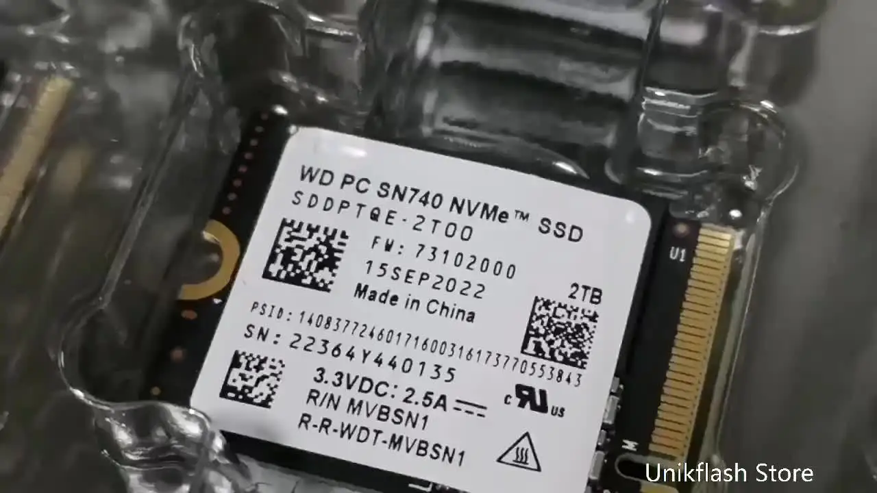 Western Digital WD SN740 1TB 2TB SSD M.2 2230 Gen4 PCIe 4.0x4 NVMe