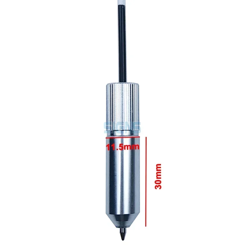 Cutting Plotter Vinyl Cutter Knife Holder Carbide Tungsten Big Head Blade 2.0 / 2.5mm Dia 30/45/60 for GCC Jaguar EXPERT 2 LX 132S, vinyl cutting plotter