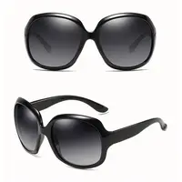 Lunettes de soleil polarisées pour femmes et hommes, monture elliptique respirante, lunettes carrées classiques, nuances UV400, lunettes de soleil pour conducteur 2