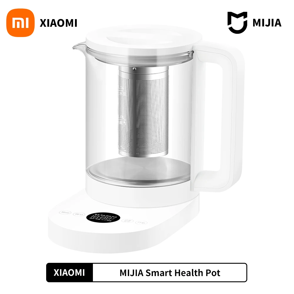Xiaomi Mijia Smart Multifunctional Health Kettle 1.5L Stainless Steel Tea Electric Health preserving Pot Work with Mi Home APP electric kettle electric tea stove