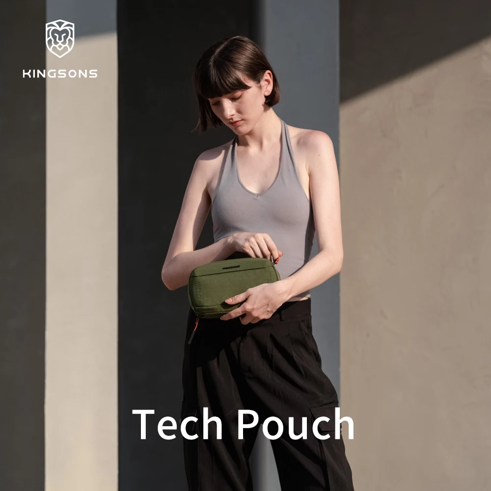 Kingsons KS25057 Electronics Tech Pouch Vandtæt rejsetilbehør - Image 6