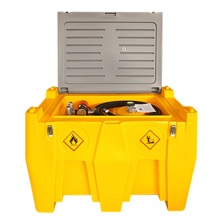 

240L/480L Portable Fuel Gasoline Diesel Tank with Automatic Dispensing Nozzle For On-Site Refueling