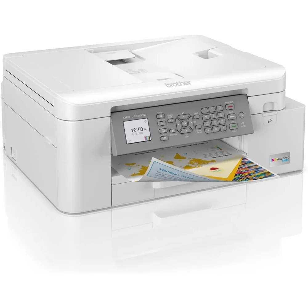 MFC-J4335DW INKvestment Tank All-in-One Printer with Duplex and Wireless Printing Plus Up to 1-Year of Ink in-Box 5