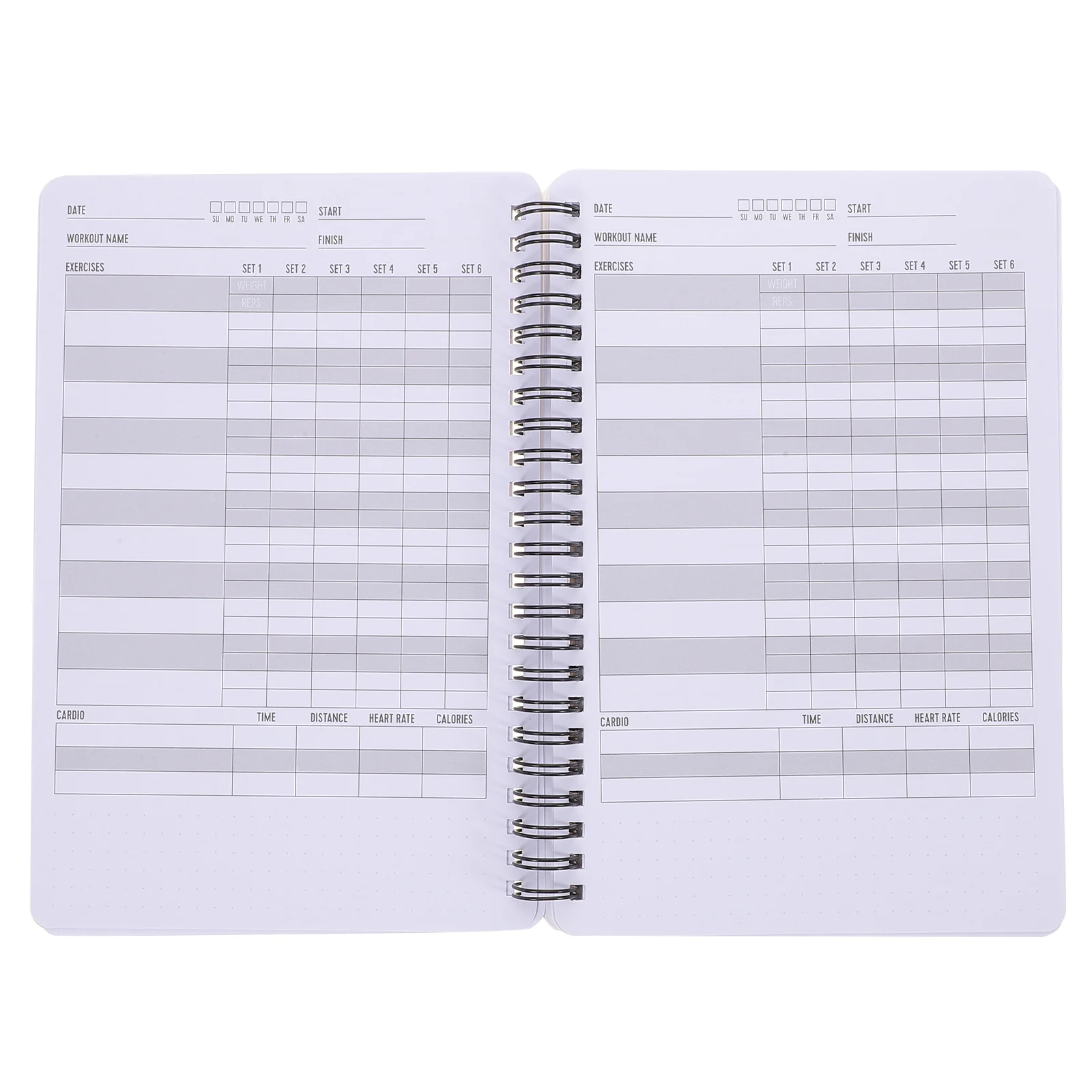 

Fitness Planning Notebook Exercise Journal Decorative Workout Journal Fitness Agenda Notepad