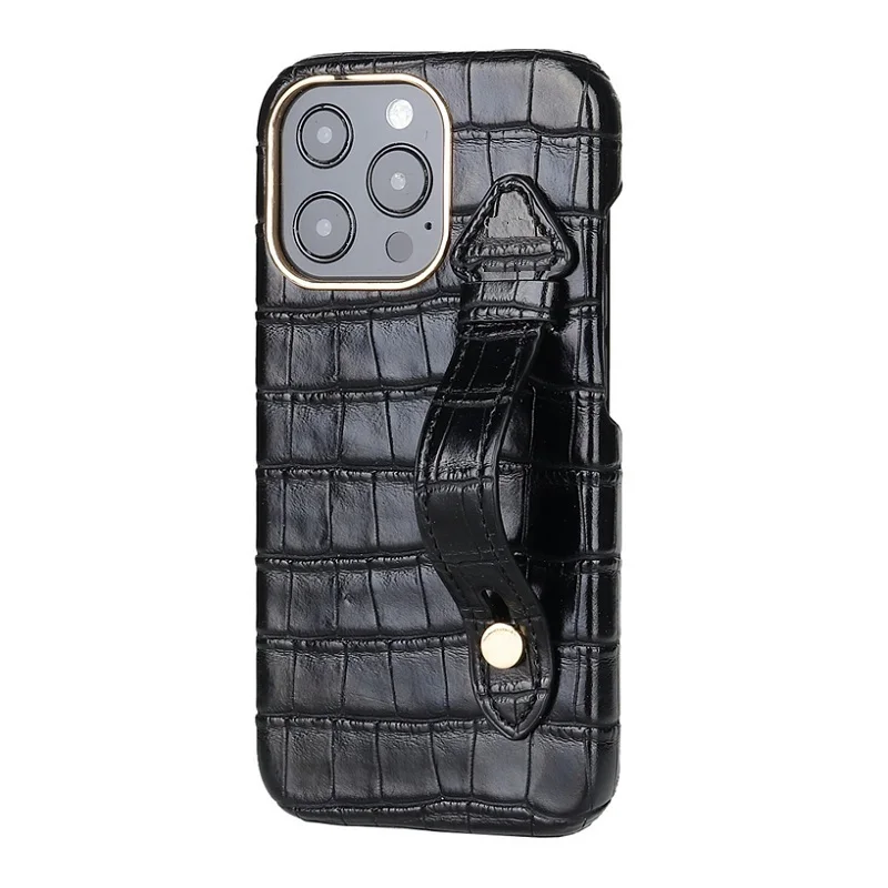 

Роскошный кожаный чехол-подставка с ремешком и держателем для iPhone 14 13 Pro Max Mini 12 11, милый индивидуальный чехол с рисунком и знаком