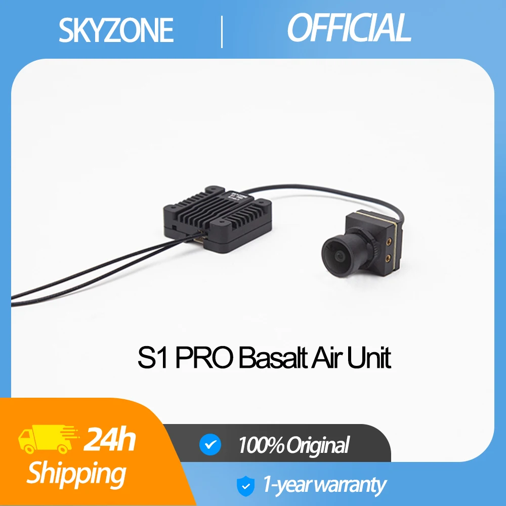 SKYZONE S1 Pro FPV Air Unit, цифровая видеопередача с камерой Alps Basalt Dune для FPV самолета, детали пульта дистанционного управления