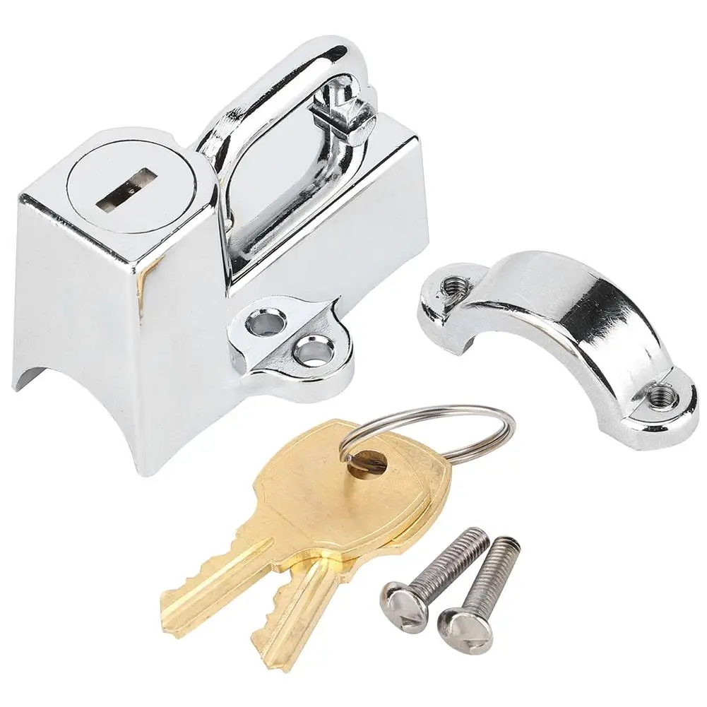 Lucchetto Per Casco Kuryakyn Cruiser Per Diametro Da 1-1/4 A 1-1/2 Pollici-Modello 4232