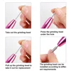 portable Electric Manicure Milling Cutter Set Professional Nail Drill Machine Nail Files Drill Bits Gel Polish Remover Tools 5