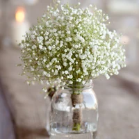 30Heads 29cm Babies Breath Artificial Flowers Plastic Gypsophila DIY Floral Bouquets Arrangement for Wedding Home Decoration 1