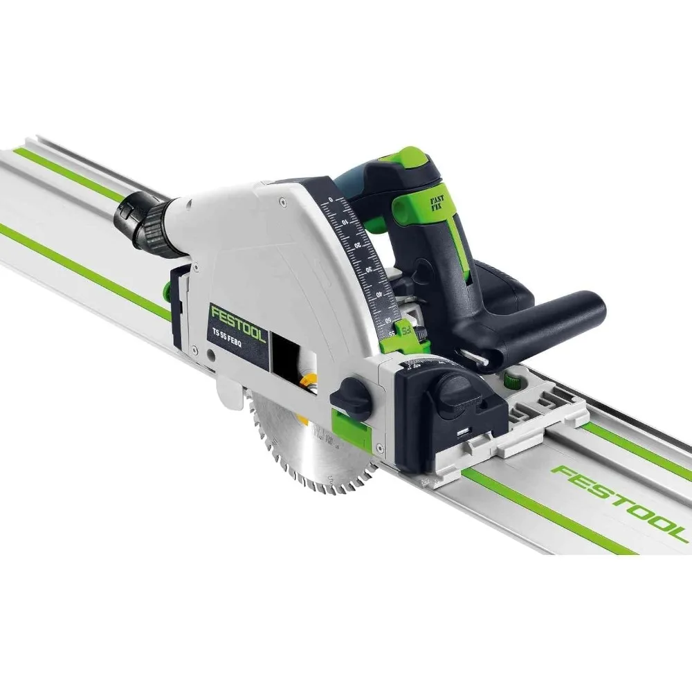 Cut in Track Saw TS 55 FEQ-F Plus FS with 55 Inch Guide Rail 2