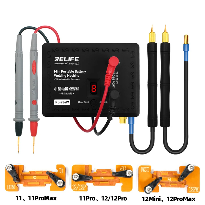 

Relife RL-936W Portable Mini Battery Spot Welding Machine Precision Welding Battery Chip Replacement Soldering Repair Tool