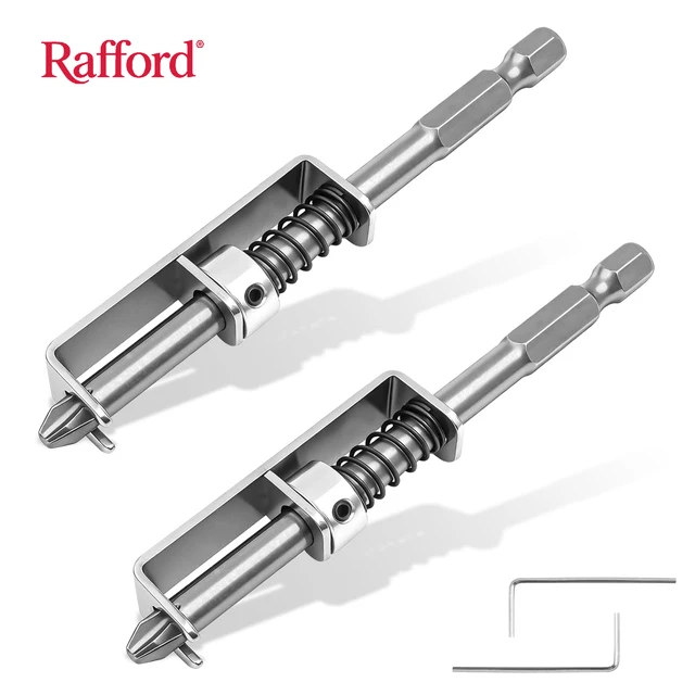 Rafford Screw holder drill bit Phillips anti-drop screwdriver bit fixing clamp set suitable for electric drills, DIY repair. 1