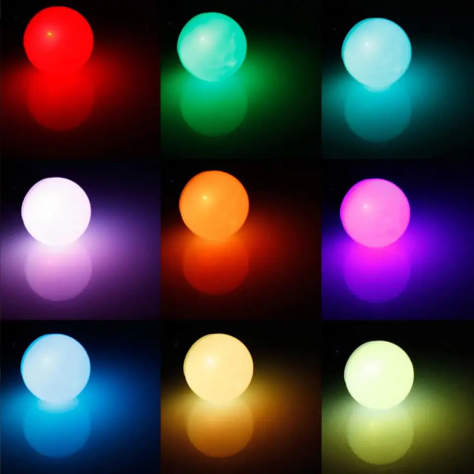 16 Color Dimmable RGB LED Smart Bulb with Remote