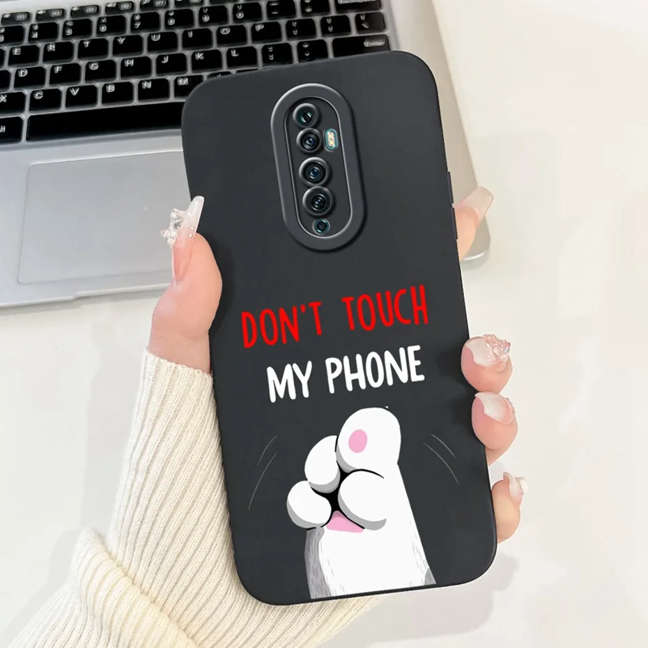 Cute Cartoon Soft Silicone Lens Protective Phone Case