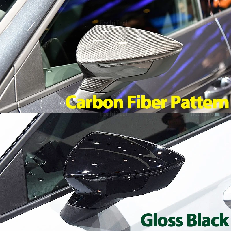 Substituição Da Tampa Lateral Vista Traseira Espelho Retrovisor Para O SEAT Leon MK3 5F KJ7 ST Arona Mk5 FR Cupra Ibiza 2017-2020