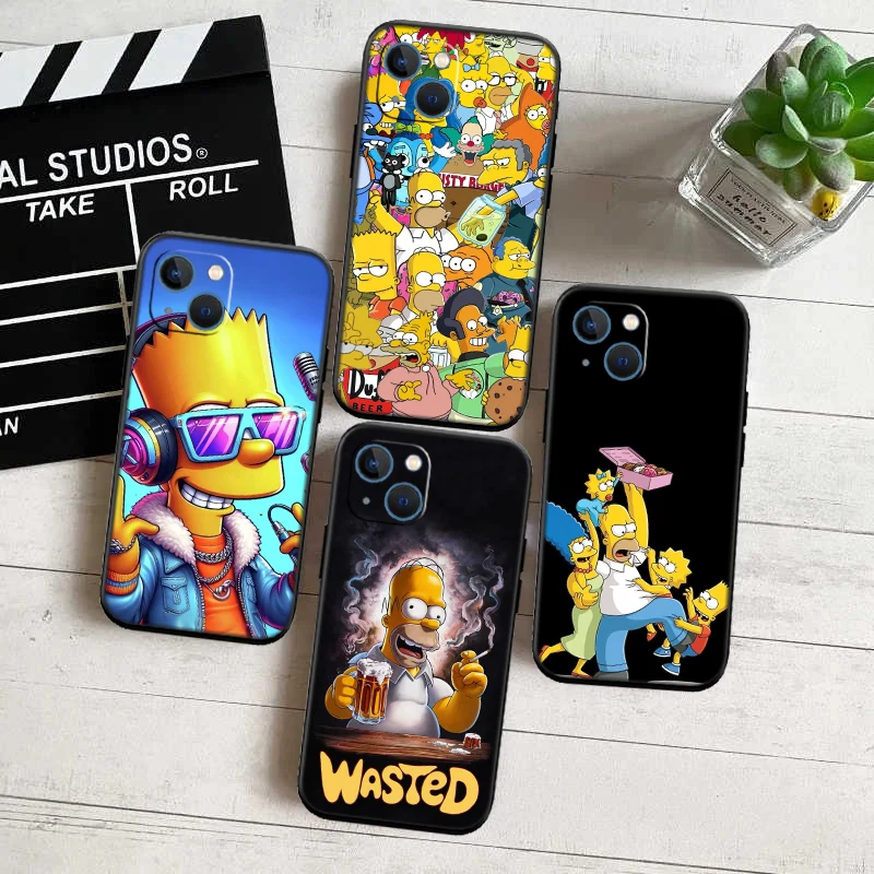 S-Simpsons-Art Custom Phone Case
