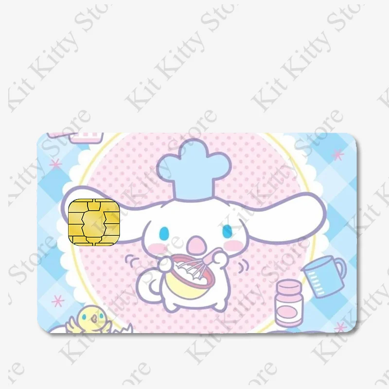 Autocollants Étanches Sanrios Cinnamoroll Pour Cartes De Crédit,  Autocollant De Poker, Film Kawaii, Peau De Bande, Gros, Petit, Puce, Carte  De Débit, Accessoires - Derivados De Animação / Produtos Periféricos -  AliExpress