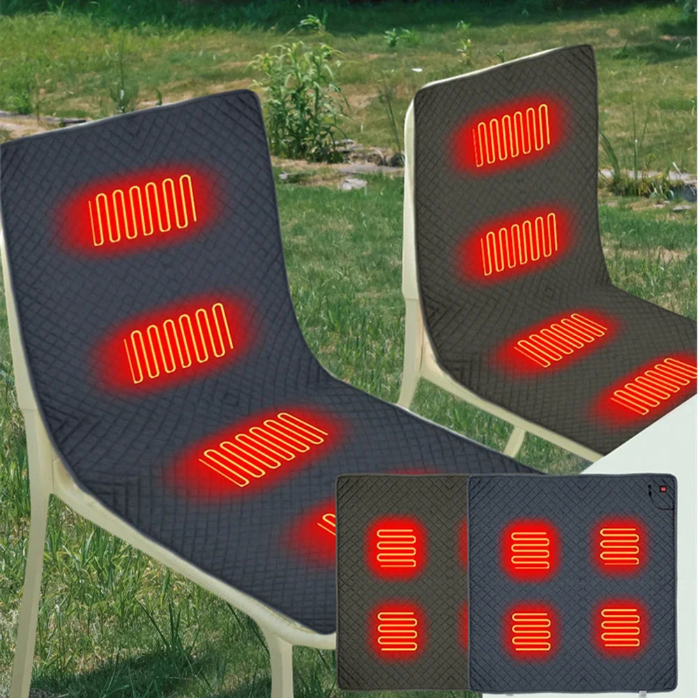 USB Sleeping Electric Heating Pad 5V 3-Level Temperature Cold Resistant for Outdoor Camping Electric Mat