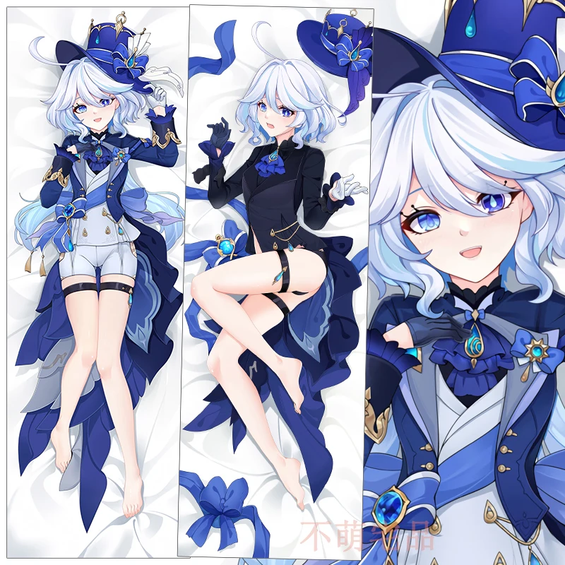 

Anime Genshin Impact Furina Sexy Dakimakura Hugging Body Pillow Case Japanese Pillowcase Cushion Cover Bedding BMZP