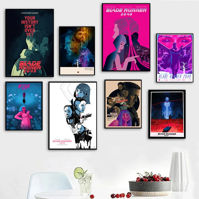 

Blade Runner 2049 Movie Modern Print Art Canvas Poster For Living Room Decor Home Wall Picture