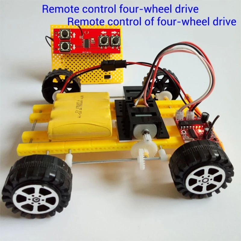 4-channel Remote Control Receiver Module Kit Circuit Board