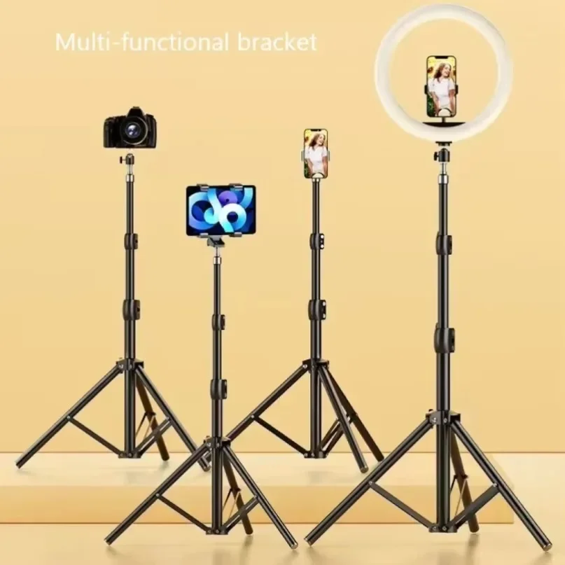 Foldable 56cm-160cm Extendable Mobile Phone Stand Holder Live Tripod Video Recording Selfie Landing Monpod For All Phone Camera selfie stick sports camera selfie stick cell phone selfie stick smartphone selfie stick