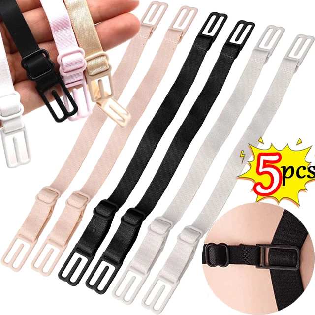 10pcs Women Non-slip Bra Strap Clips Adjustable Bra Buckle Bra Straps Holder