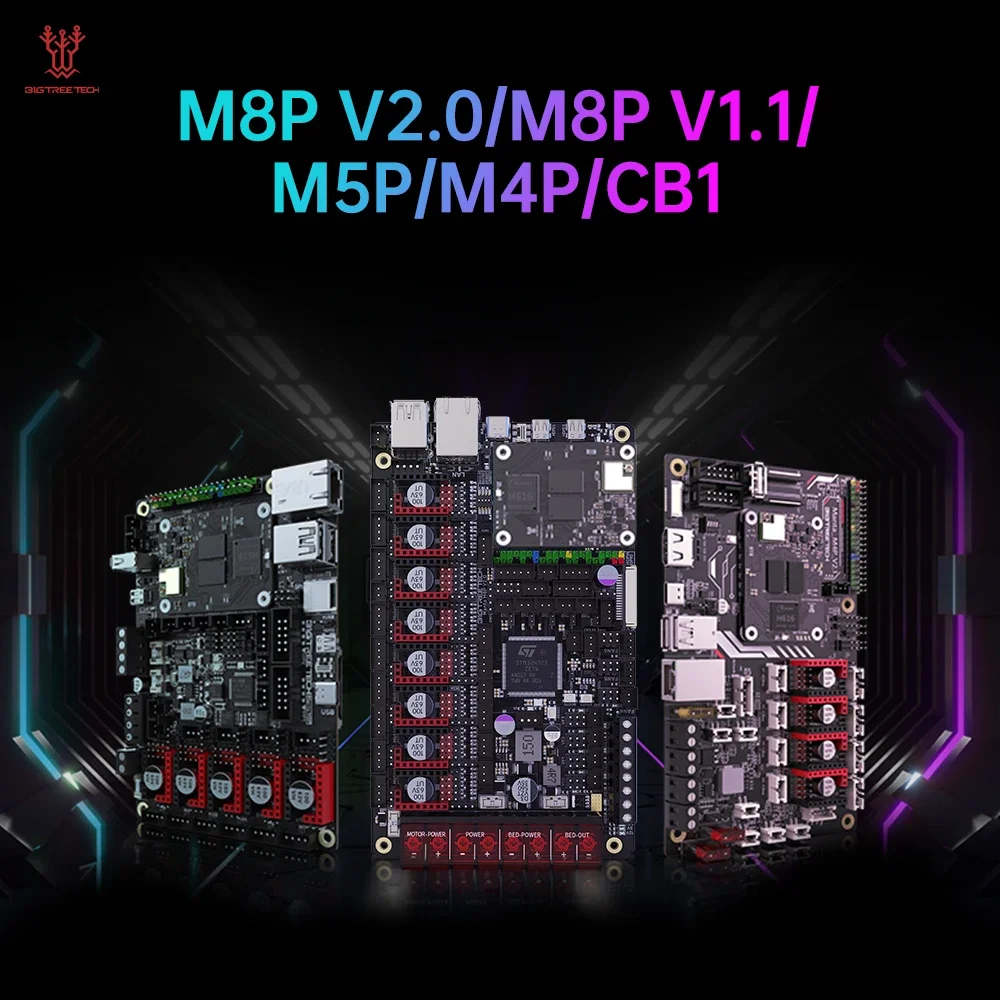 BIGTREETECH Manta M4P M5P M8P Motherboard 32-Bit For TMC2209 CB1 Raspberry Pi CM4 Klipper Ender 3 Voron 3D Printer HDMI5 Screen
