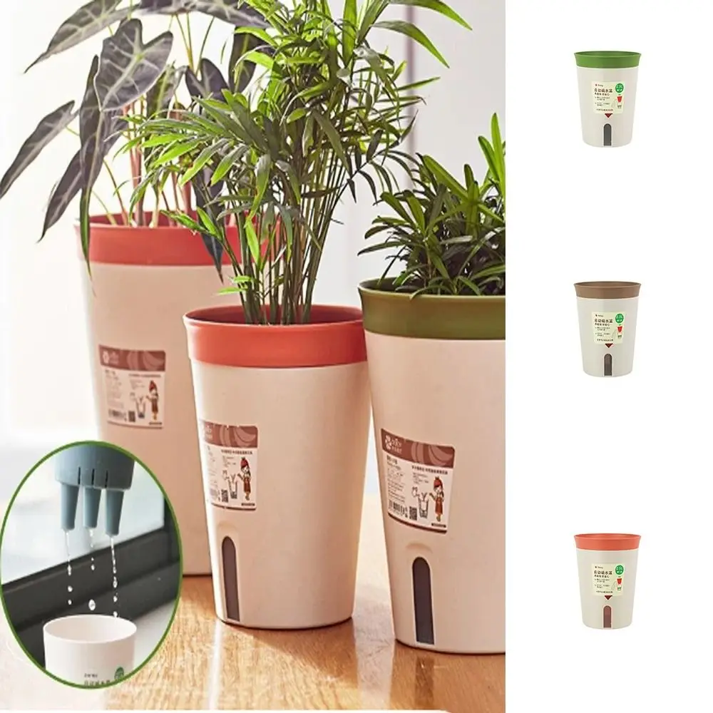 Fauler hydro po nischer Blumentopf wasser absorbieren der Blumentopf saftiger Blumentopf Kunststoff selbst bewässern der Pflanzer Wohnzimmer Büro Dekor