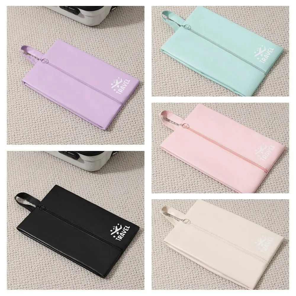 Storage Bag Travel Shoe Bag Luggage Solid Color Underwear Clothes Bags Sorting Pouch Nylon Shoe Organizer Travel Accessories