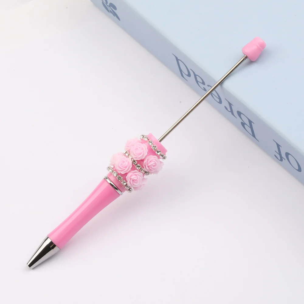 Cordial Design 20Pcs 19*144MM Jewelry Findings & Components/Beadable Pen Findings/Cute Plastic Pens/DIY Beaded Pen Accessories - cordial
