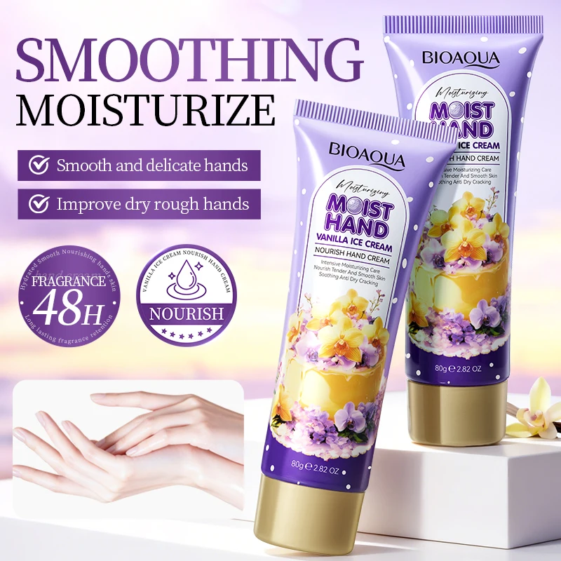 Nourishing Anti-Aging Hand Cream - Moisturizes & Whitens 80g