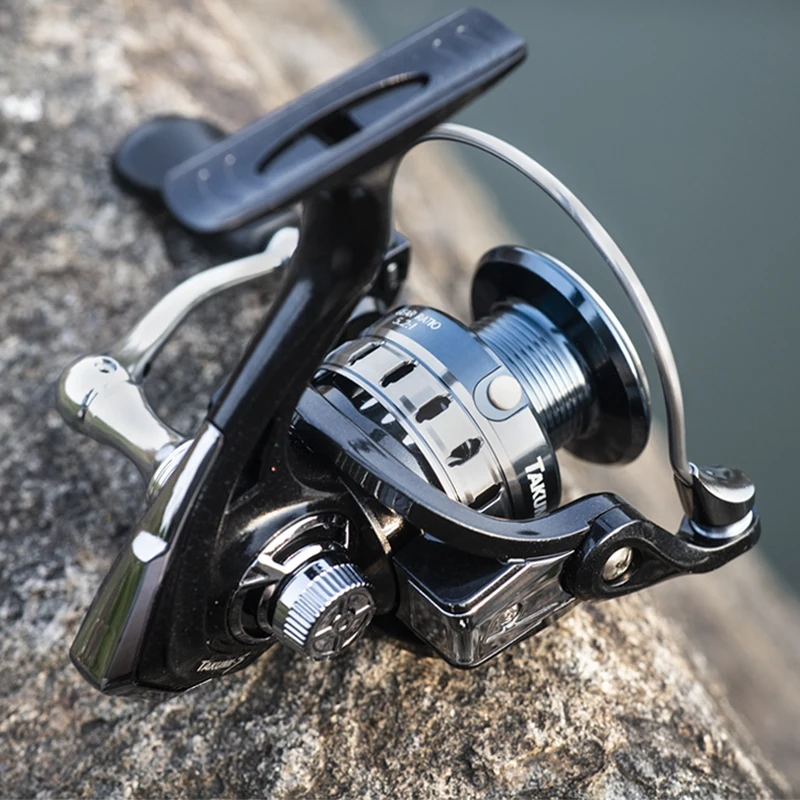 LINNHUE High Quality Spinning reel JE1000-6000 Dlouble Handle Grip