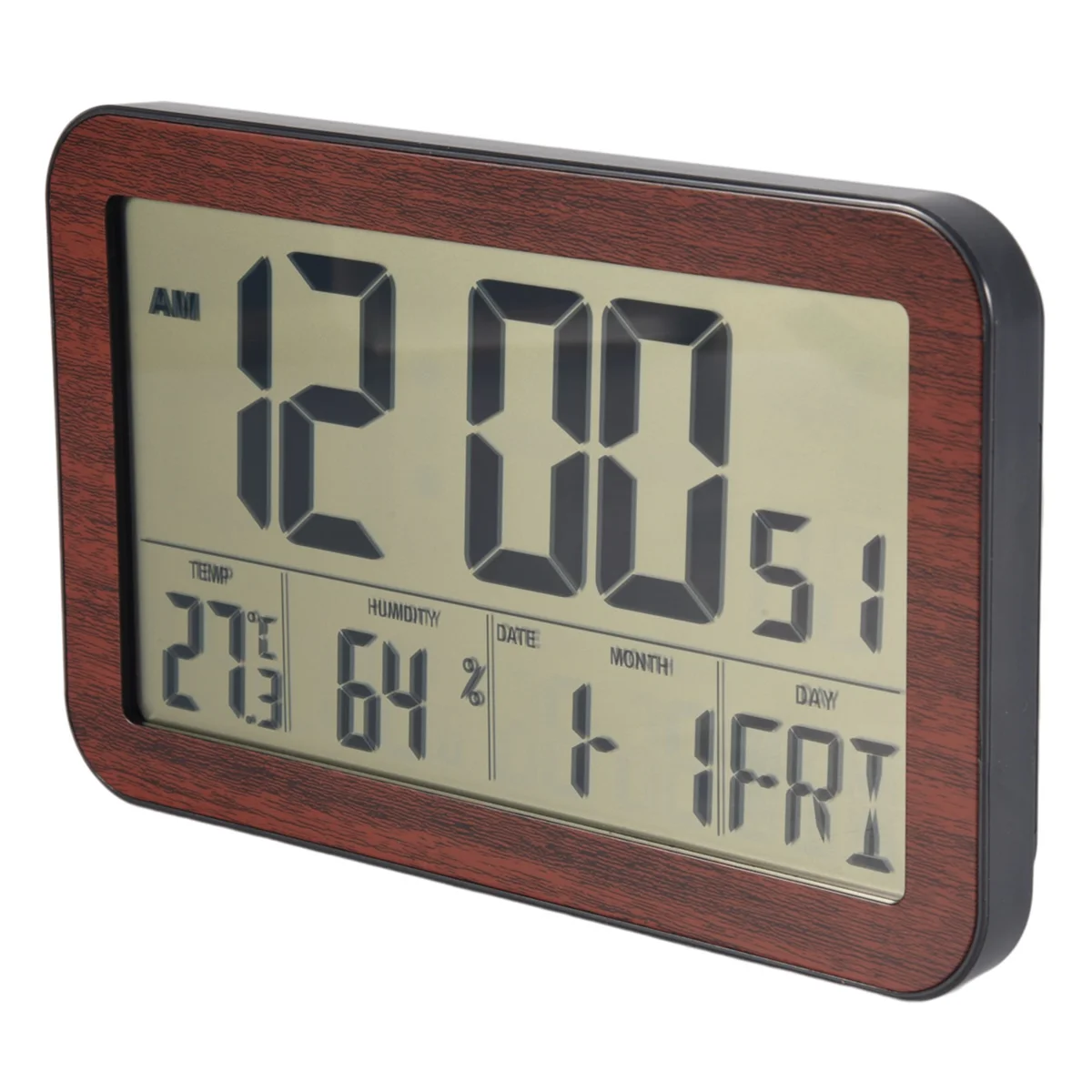 

Large Screen Digital Wall Clock Home Electronic Wall Clock Student Electronic Alarm Clock Digital Display Desk Clock B