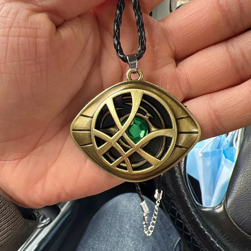 RVM Jewels Doctor Strange Rotating Eye of Agamotto Time Stone Shape Antique  Metal Necklace Alloy Price in India - Buy RVM Jewels Doctor Strange  Rotating Eye of Agamotto Time Stone Shape Antique