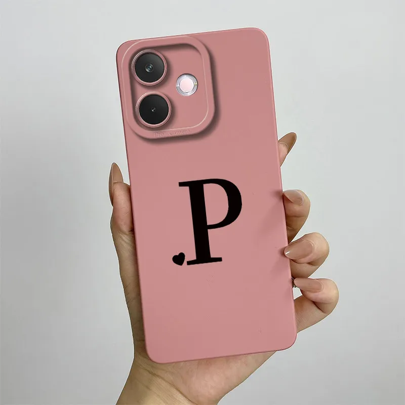 Luxury Letters Soft Slim Silicone Anti-Drop Protective Phone Case