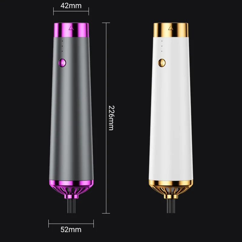 Multifunctional 5-in-1 Hair Dryer 600W Professional Air Hair Styler Hot Air Comb Suitable for Home Low Noise Hot and Cold Air 4