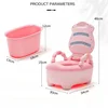 Cute Cow Portable Potty Baby Toilet Potty Training Seat Child Pot Girls Boy Potty Kids Chair Toilet Seat Pot Travel Toilet 5