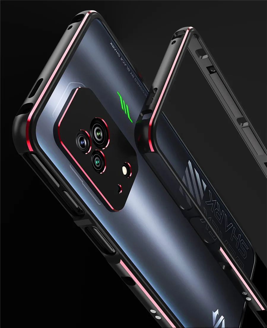 Ultimate Metal Aluminum Frame Bumper Phone Case with Lens Protection