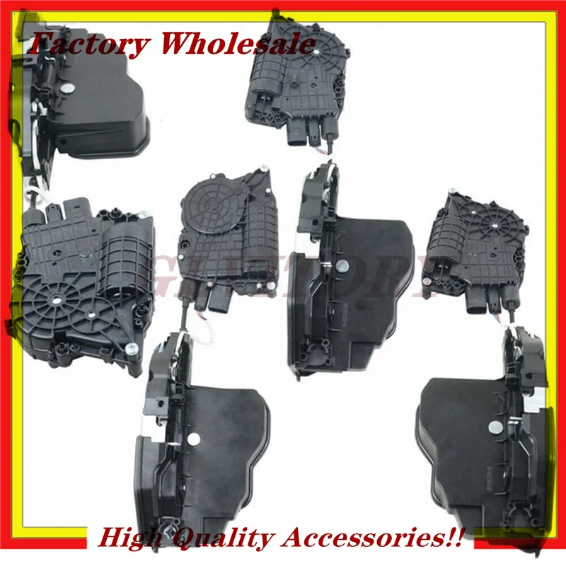 4pcs Front&Rear Left+Right Soft Close Door Lock Mechanism Actuator for BMW X5 E70 X6 E71 E72 51227167587 51227167588 51217167579