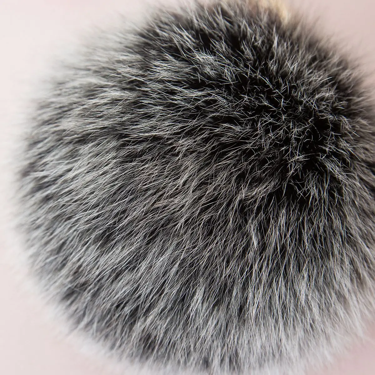 럭셔리 푹신한 진짜 여우 모피 공 폼폼 키체인, 천연 여우 모피 가방, 매력 모피 키체인, 도매, 30 색, 12cm