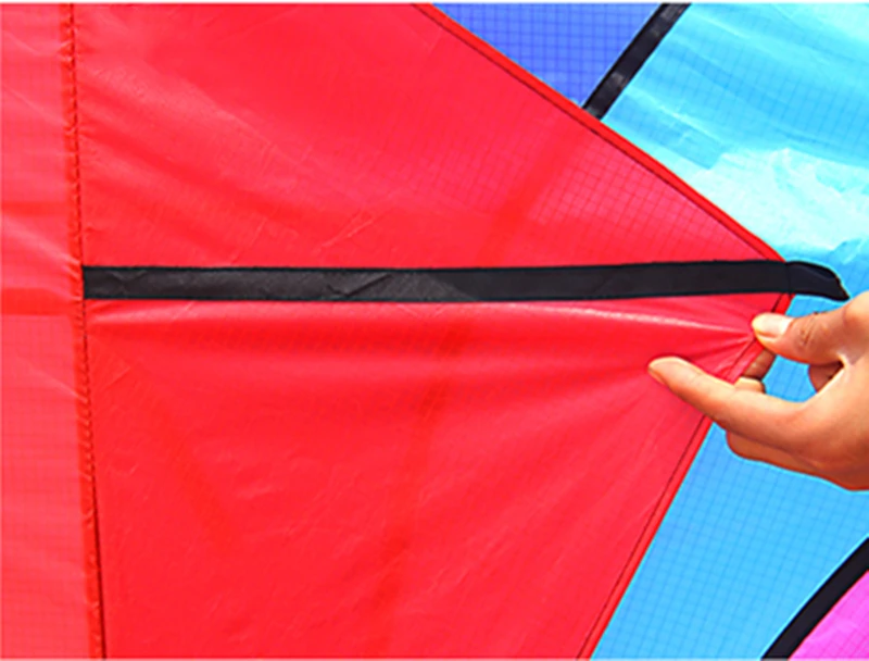 High-Quality Rainbow Eagle Kite for Kids - Durable Ripstop Nylon Fabric and Strong Line rainbow kite