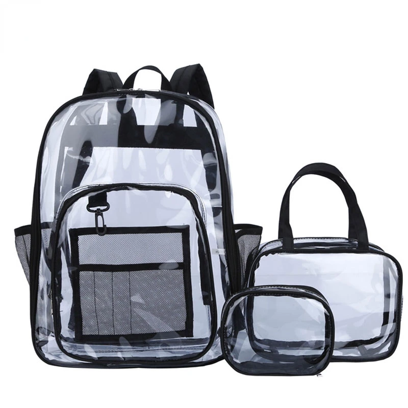 Mochila Transparente Aprobada Por El Estadio Slumou De 30 X | Cuotas Sin Interés