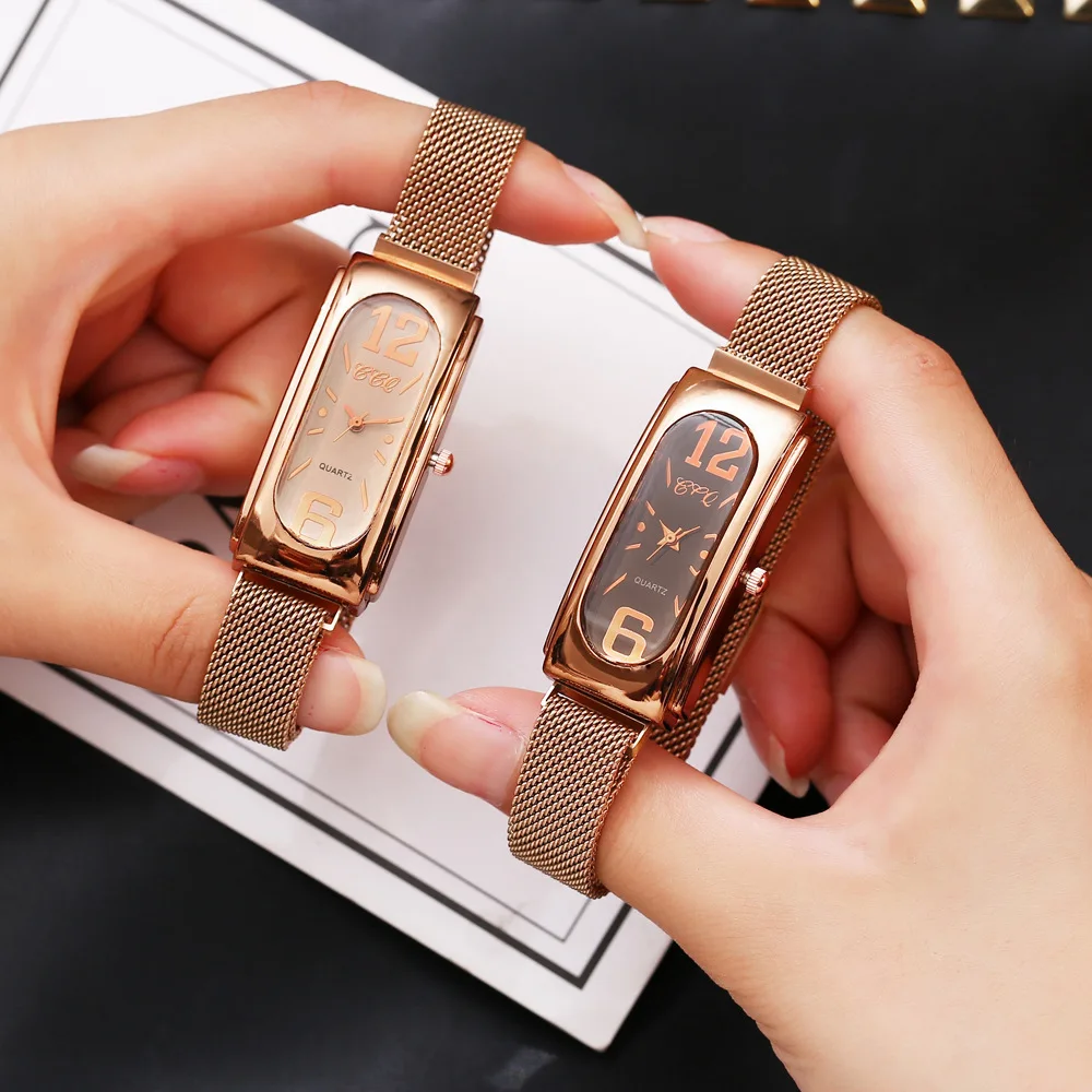 

Women Watches Magnetic Buckle Luxury Fashion Rose Gold Quartz Women Clock Wristwatch Ladies Watch Reloj Para Mujer Montre Часы