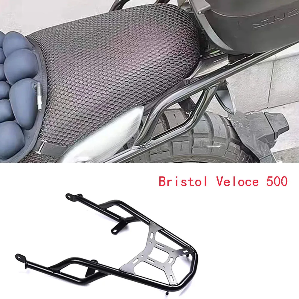 

Retro For Bristol Veloce 500 Rear Seat Rack Bracket Luggage Carrier Cargo Shelf Support Fit Bristol Veloce 500 New