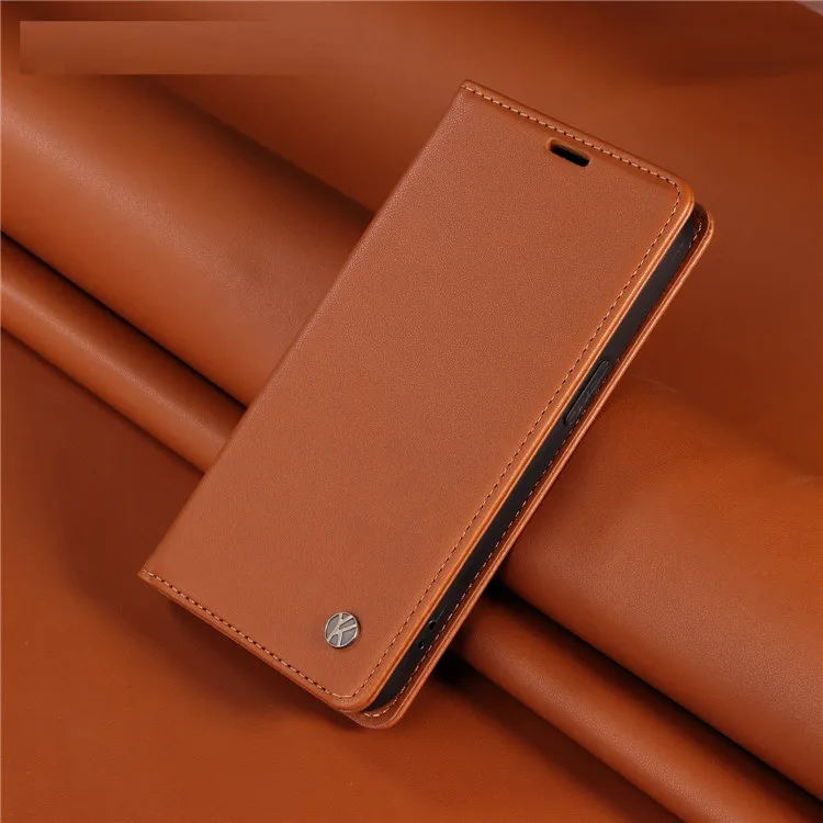 Luxury Leather Flip Phone Case with Magnetic Wallet Cover