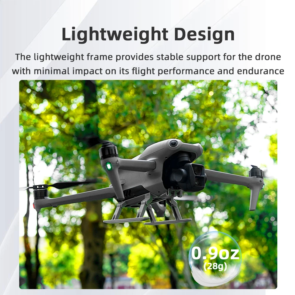 Foldable Landing Gear Extension Leg for Drone Accessories