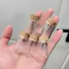 50 Pcs 100 PCS 17x22x30mm 5ml Mini Glass Bottles with Cork - Transparent Small Glass Jars for Wishing Bottle, DIY Crafts, Decor 6