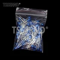 100pcs Blue-Blue
